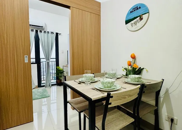 Stylish 1br At Lush Residences Makati With View * Manila