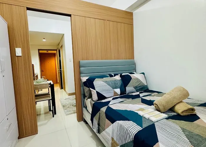 Apartment Stylish 1br At Lush Residences Makati With View