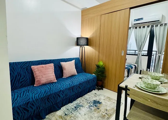 Stylish 1br At Lush Residences Makati With View Apartment *